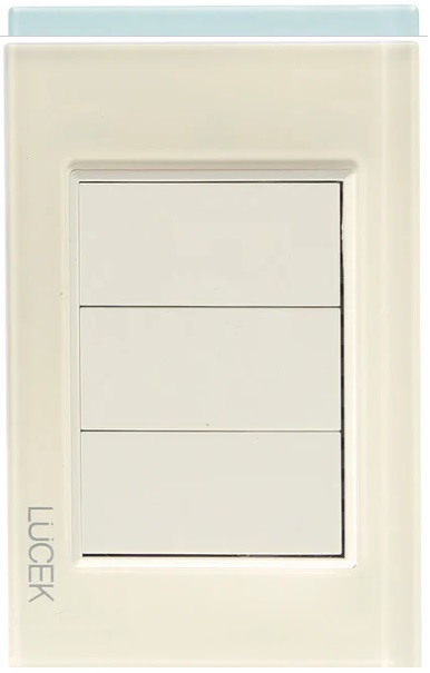 LCK- PLACA CIEGA COLOR HUESO