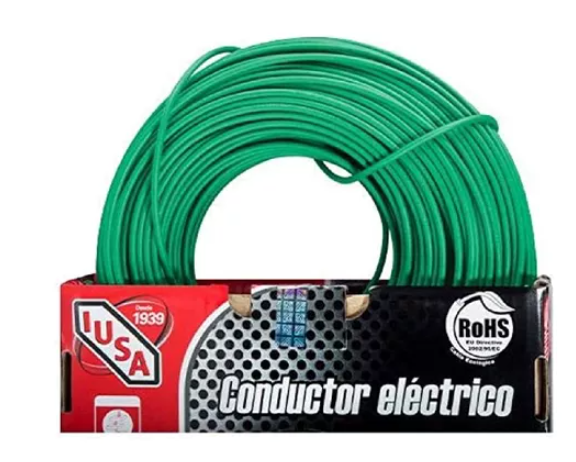 IUS- 100m CABLE THHW-LS #10 VERDE
