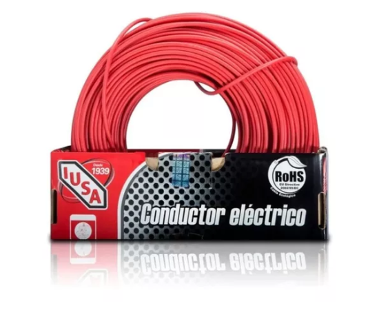 IUS- 100m CABLE THHW-LS #10 ROJO