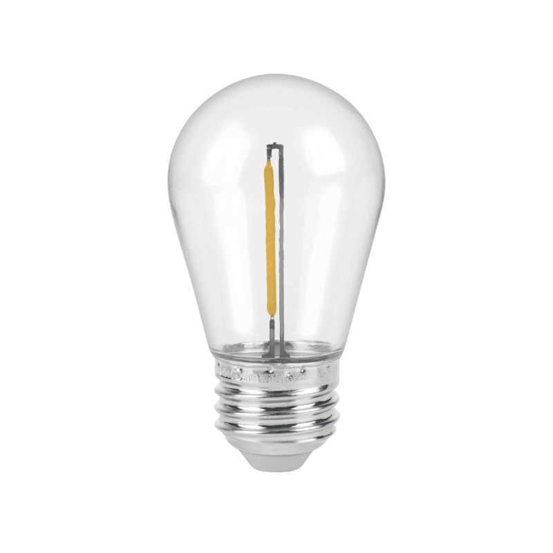 [122220] AKS- FOCO LED S14 6 PACK 1W, CÁLIDO 3000k