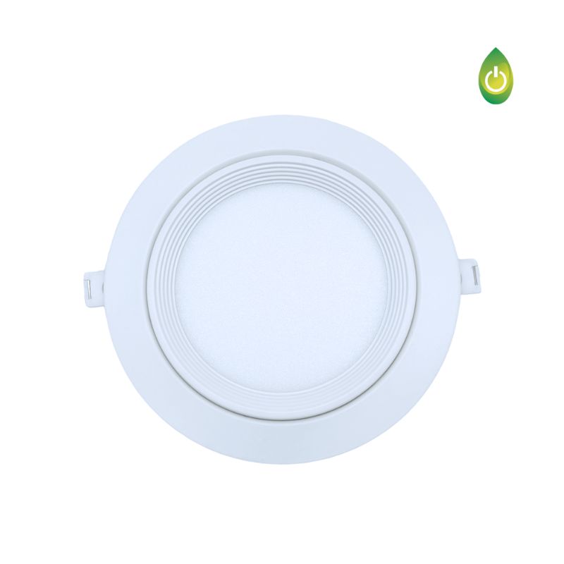 [LR-LEDC/12Wx5] 5pz Luminaria Para Bote O Plafón Falso 12w Blanco cálido