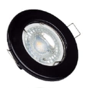 AKS- SPOT EMPOTRABLE MR16 FIJO NEGRO