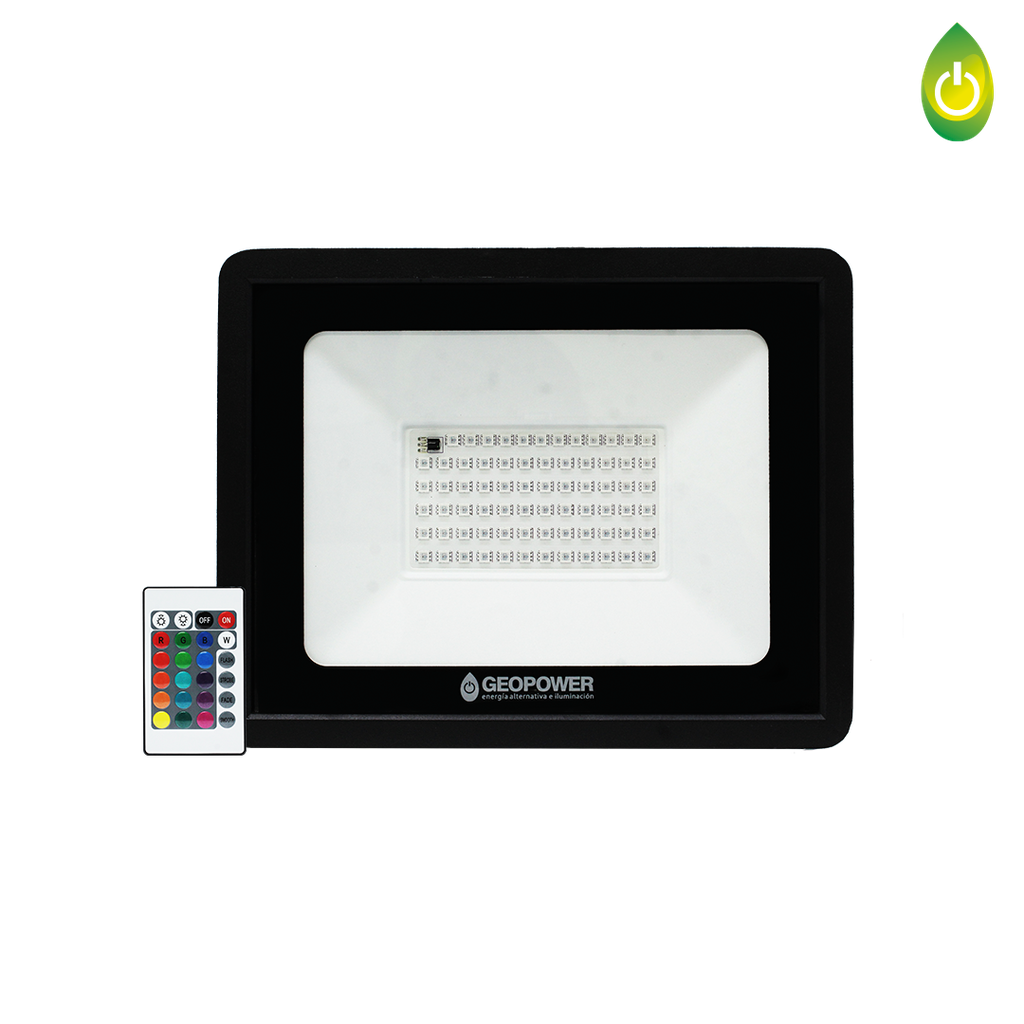 [REFLEDRGB/100W] GEO - REFLECTOR DE LED RGB 100W 6500K SMD