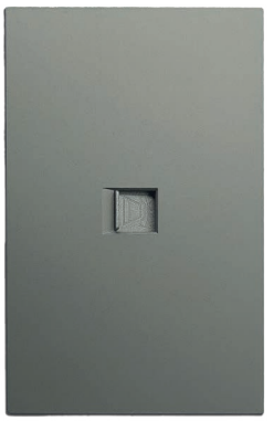 [APL-408] INN - PLACA CONTACTO TELEFONICO LUXURY GRIS OXFORD