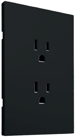 [APL-604] INN - PLACA LUXURY DE CONTACTO DOBLE COLOR NEGRO