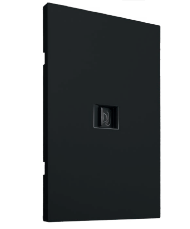 [APL-608] INN - PLACA LUXURY CONTACTO TELEFÓNICO COLOR NEGRO