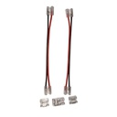 WIN- ACCESORIOS COPLE PARA TIRAS COB 8MM INCLUYE 5pzas