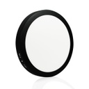 GEO- LED REDONDO 12W SOBREPONER  NEGRO