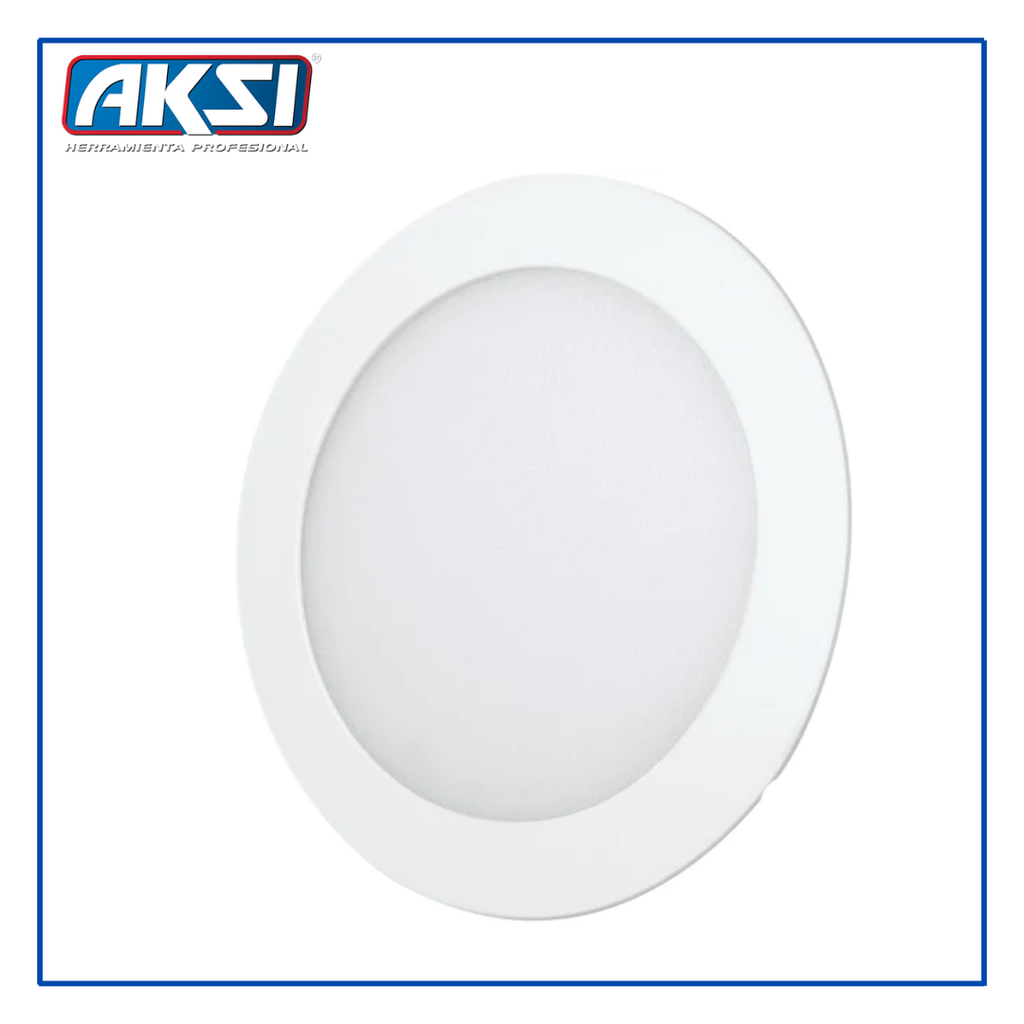 [117918] AKS- LUMINARIO EMPOTRABLE CIRCULAR LED, 18W, LUZ BLANCA 6500K