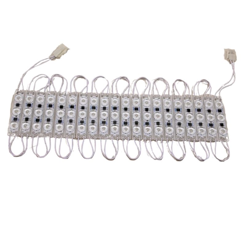 LAL-MOLDULO 3 LED P/ EXTERIOR C/ LUPA 110V FRIO CRISTAL
