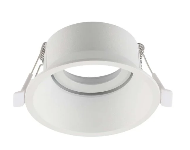 INN- EMPOTRABLE ARO METÁLICO DIRIGIBLE PROFESIONAL BLANCO INTERIOR BASE GU10