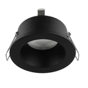 INN- EMPOTRABLE ARO METÁLICO FIJO PROFESIONAL NEGRO EXTERIOR IP65 BASE GU10