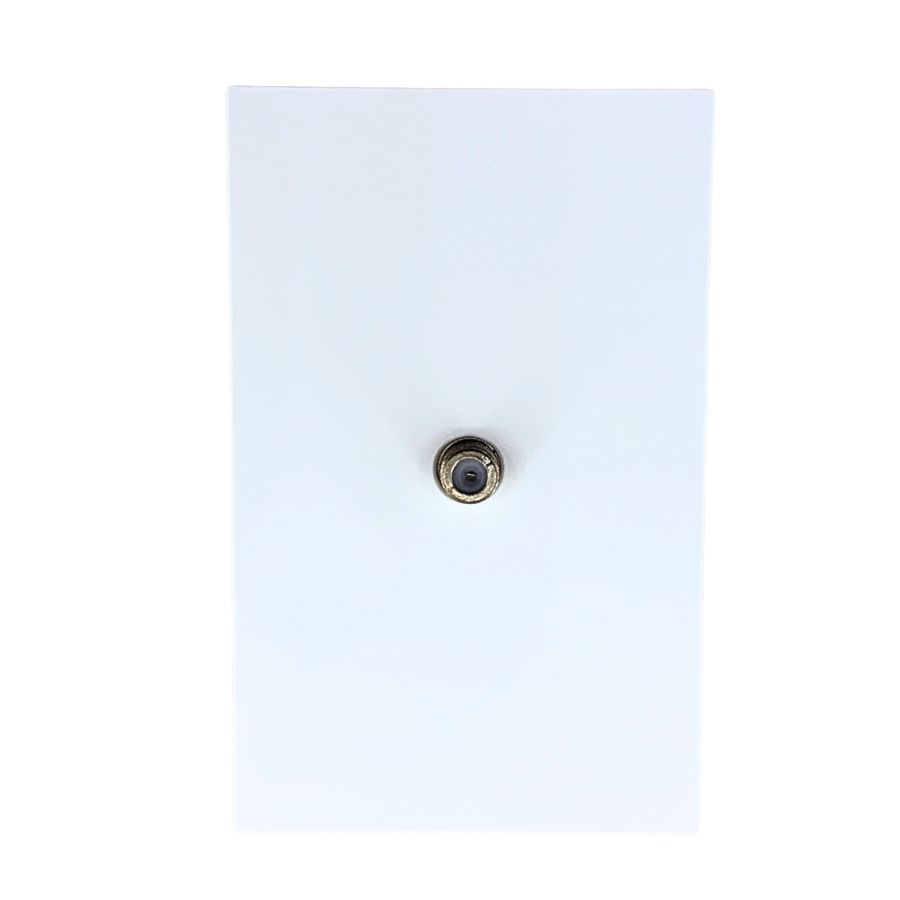 [APL-710] INN - PLACA LUXURY CONTACTO TELEVISIÓN  COLOR BLANCO
