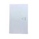 INN - PLACA LUXURY CONTACTO TIMBRE COLOR BLANCO