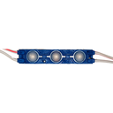 10pz MÓDULO 3 LEDS 2835 12v C LUPA AZUL