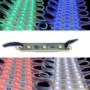 10pz MÓDULO DE 3 LEDS RGB 12V 5050 IP65