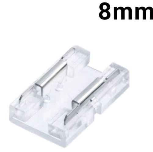 LAL- CONECTOR RECTO TIRA LED COB E 8MM