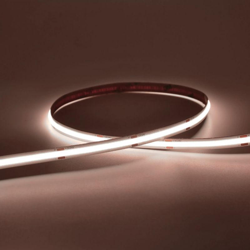 ILV- TIRA LED 10M COB LUZ FRÍA CONTINUA 2835 8MM 24V 70w