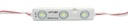 10pz - MÓDULOS DE 3 LED SMD 2835 12v EXTERIOR BLANCO FRÍO