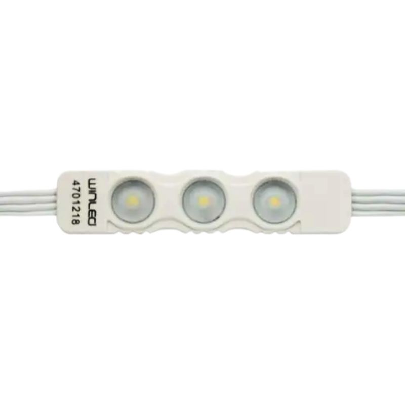 [WMO-021x10] 10pz - Módulos Led P/ Exterior Con Lupa 110-135 Vca. Blanco Cálido