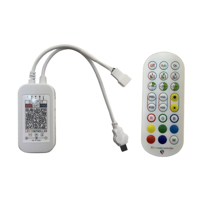 [CNTRY-BTAR-BL] GX- CONTROLADOR 5V-24V BLUETOOTH AUDIORITMICO RAYO