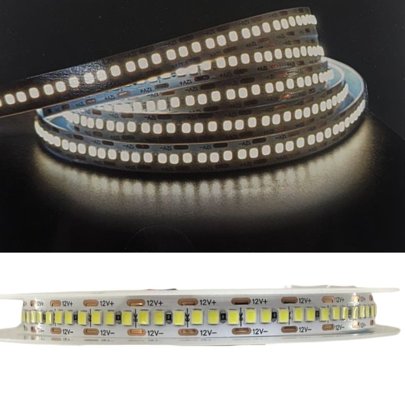 GX- TIRA LED 5M 2835 240P-5M-INTERIOR BLANCA FRIA 12V