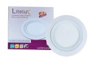 LIT- LAMPARA EMPOTRABLE 12W LUZ FRIA