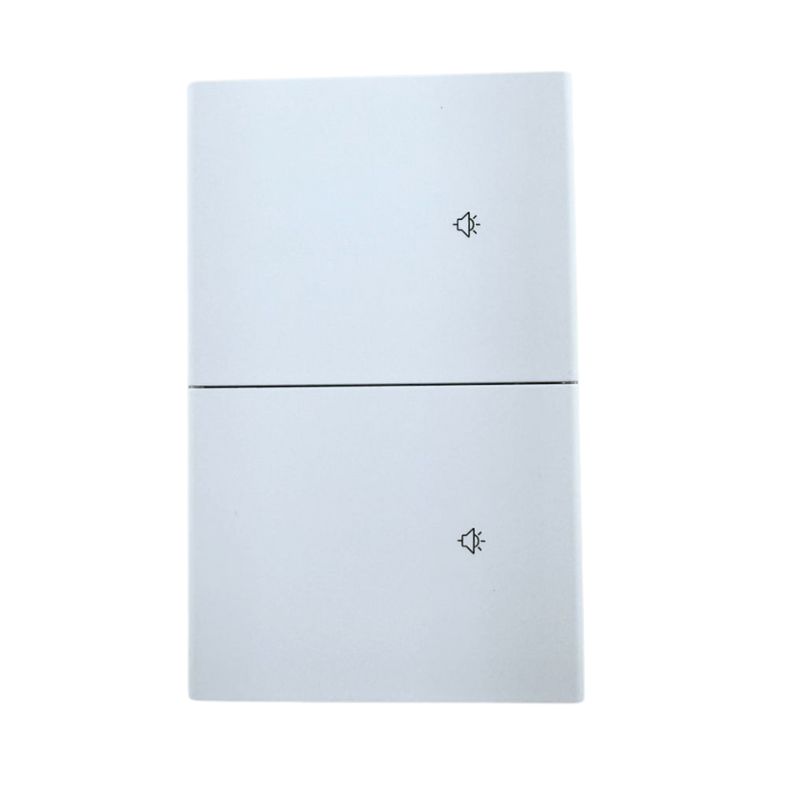 INN - PLACA LUXURY SMART WiFi BT APAGADOR DE 2 INTERRUPTORES BLANCA