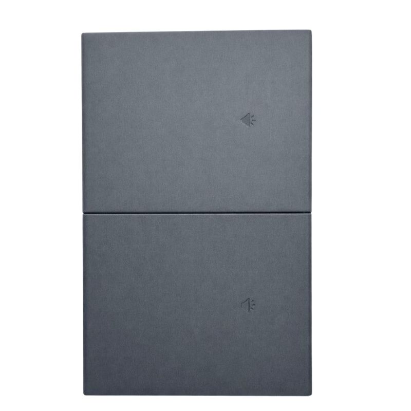 [APL-416] INN - PLACA LUXURY SMART WiFi BT APAGADOR DE 2 INTERRUPTORES GRIS OXFORD