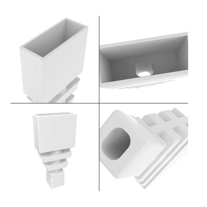 GX- TERMINADOR TIRA 8MM CON SALIDA DE CABLE