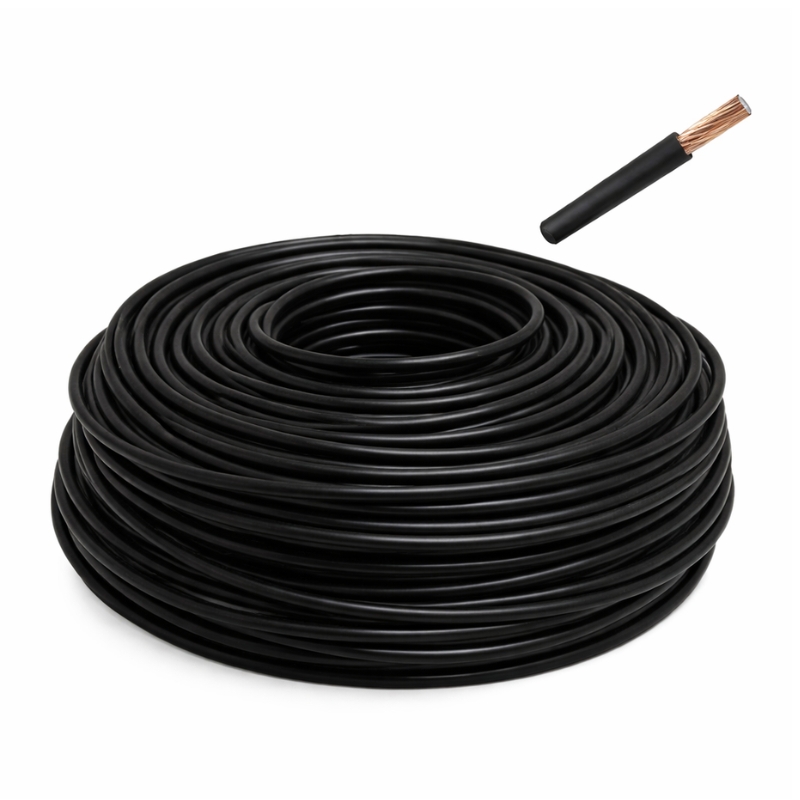 CLAC- CABLE THHW-LS CAL 6 1M NEGRO