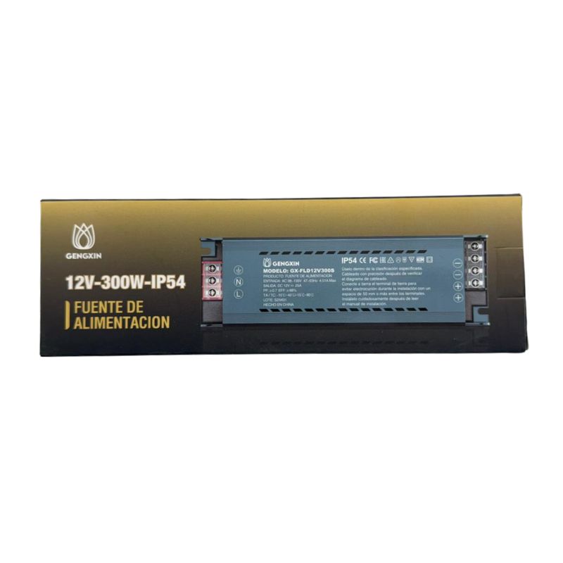 [FLD12V300S] GX- FUENTE DE PODER SEMI EXTERIOR-12V-300W IP54