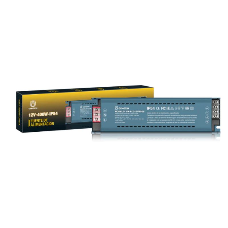 [FLD12V400S] GX- FUENTE DE PODER SEMI EXTERIOR-12V-400W IP54