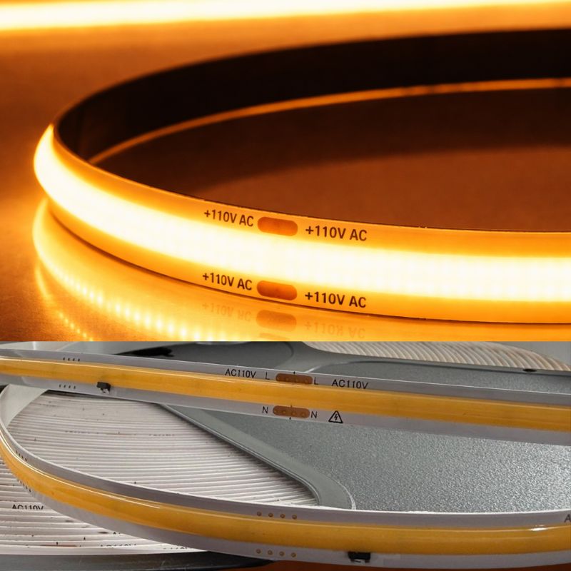 [TICOB110BC10M] LAL- 10m TIRA LED COB CALIDA 110V
