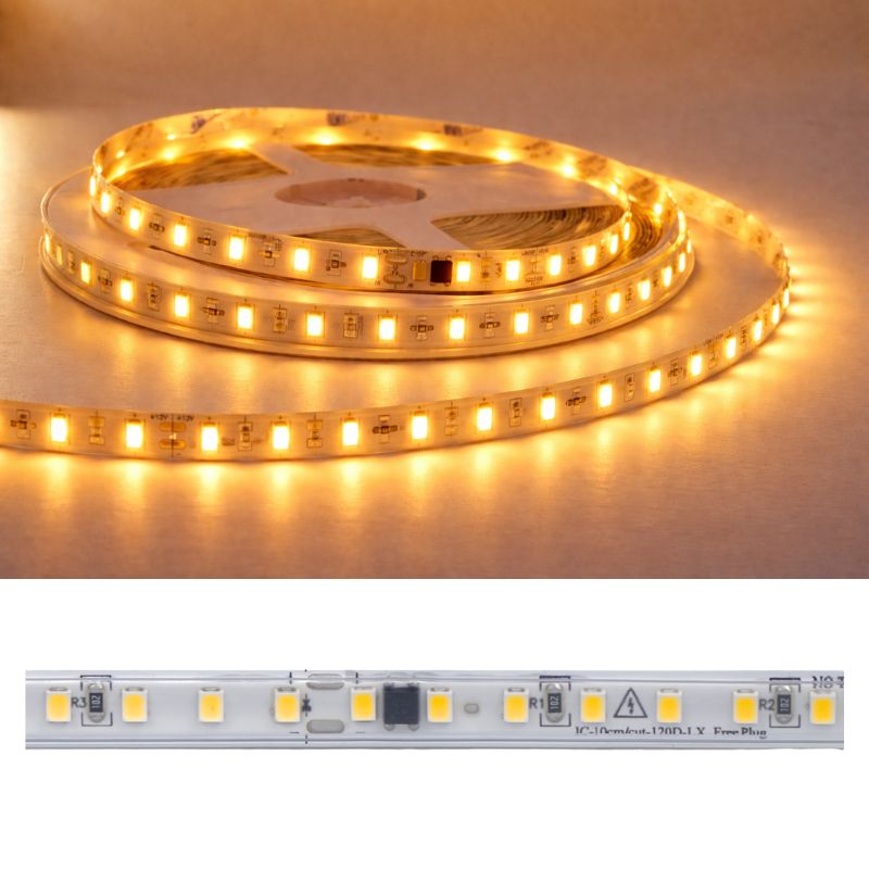 [TI110BC50M] LAL- 50m TIRA LED 110V BLANCO CALIDO