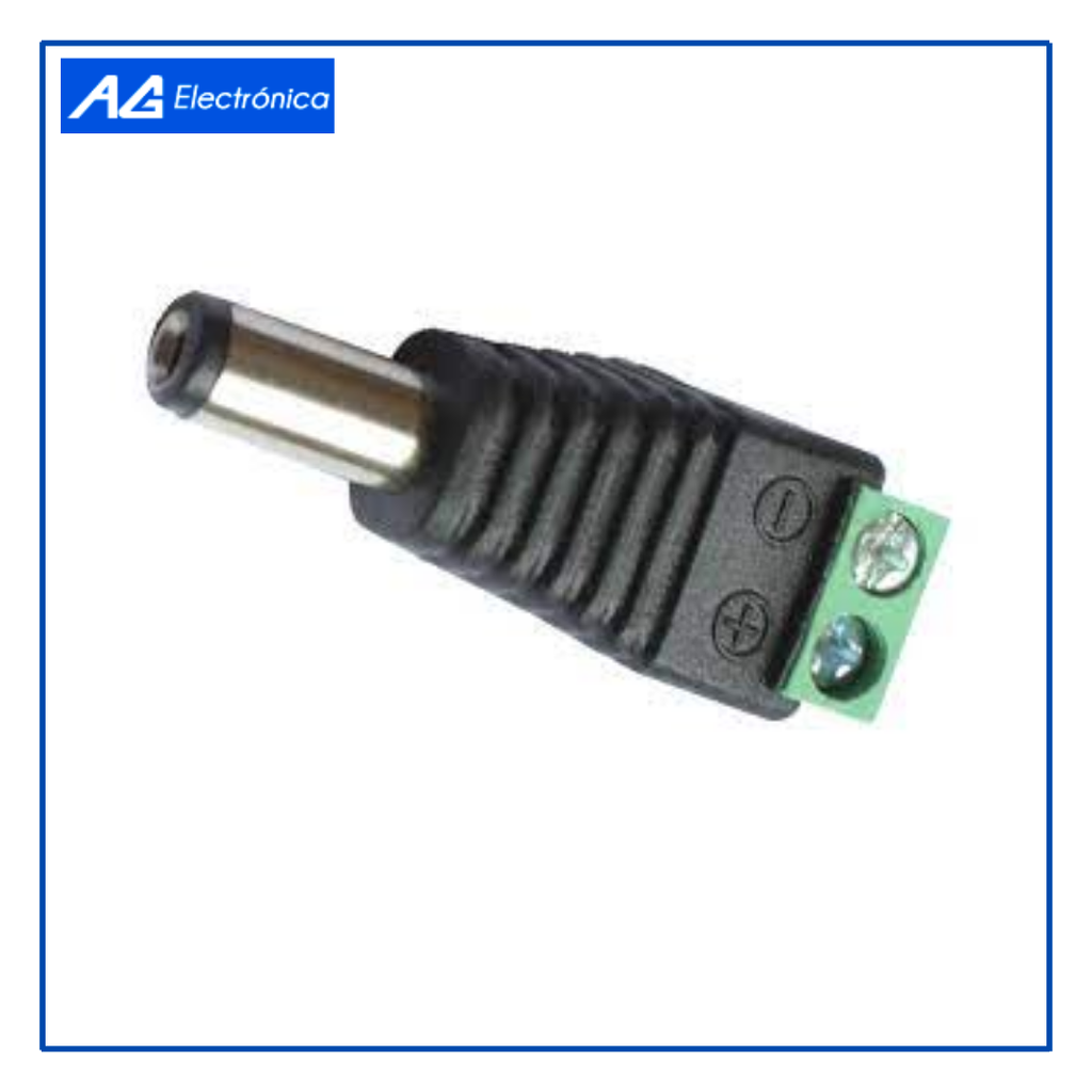 AGE- ADAPTADOR D/PLUG INVERTIDO 5.1 MM A 2 TERMINA Macho