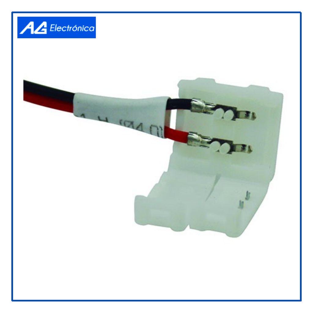 AGE- CONECTOR DE ALIMENTACIÓN 8MM P/TIRA 2835/3528