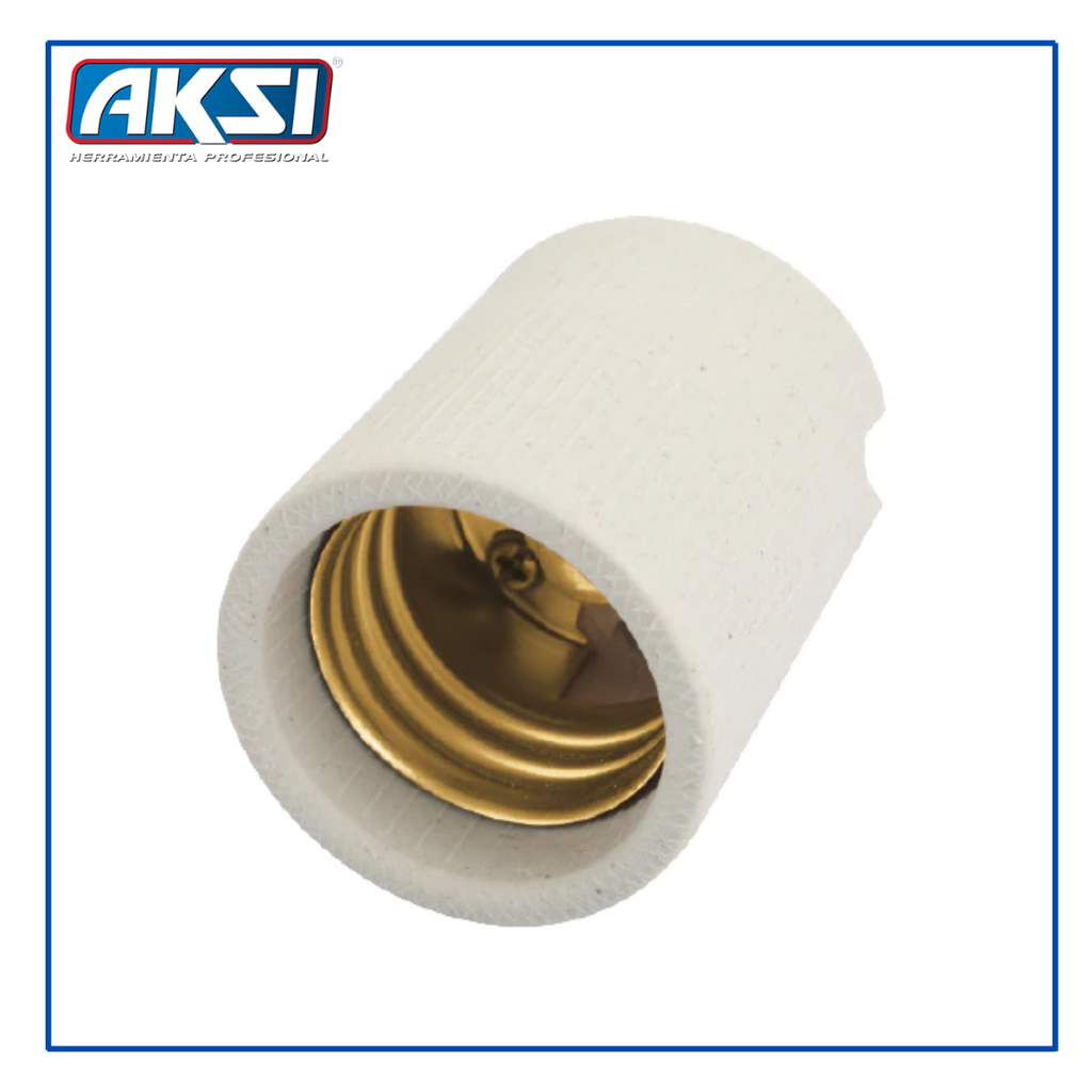 [117564] AKS- PORTALAMPARA PORCELANA E40