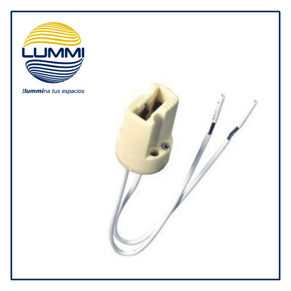 LUM- BASE PARA LAMPARA G9 20CM