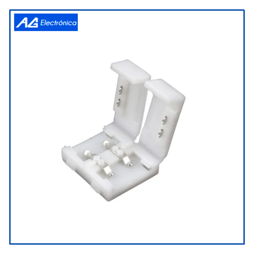 [CONRECT-8MM] AGE- CONECTOR RECTO PARA TIRA LED DE 8MM
