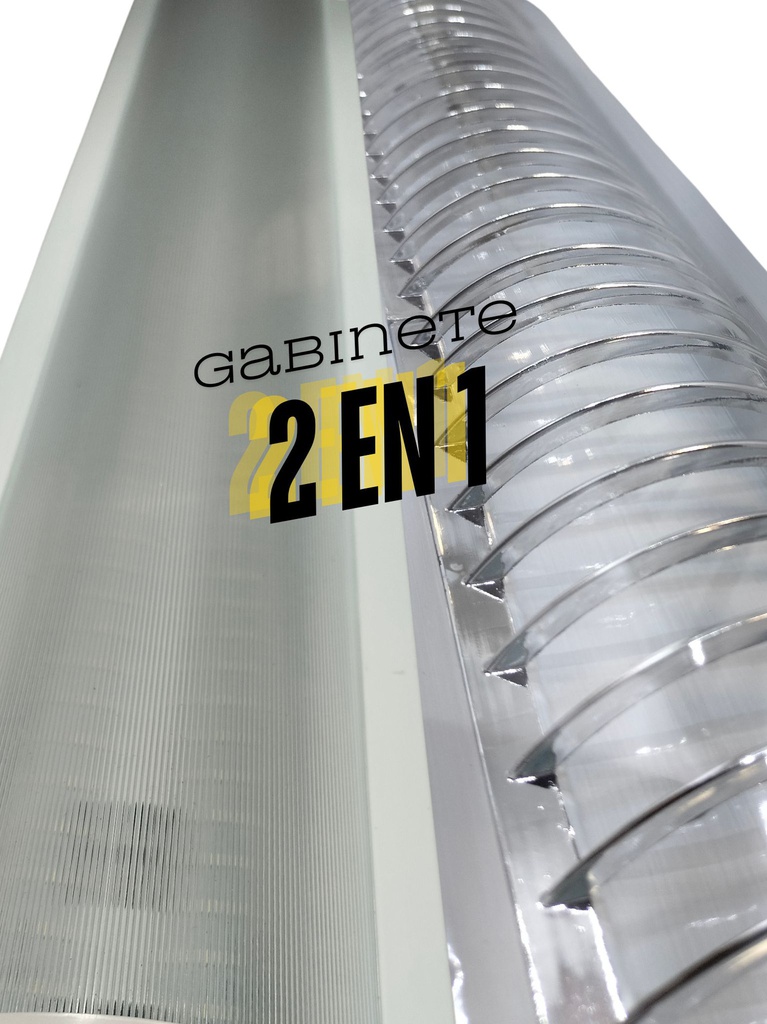 GEO- GABINETE EXTRA PLANO BLANCO GRILL 2 en 1