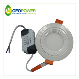 [LR-LED/3W] GEO- PANEL REDONDO 8CM 3W