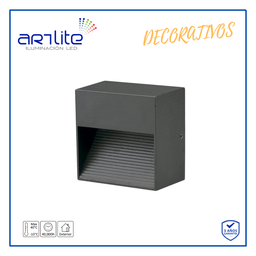 [ADE-402] INN- LUMINARIA LED CORTESÍA CUADRADA 3W BC