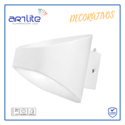 [ADE-002] INN- LUMINARIA LED DE PARED OVALO EXT 6W BC