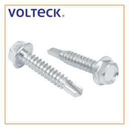 [44403] TRU-  50pz PIJA HEXAG GALV PTA BROCA 14X1 1/2"