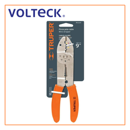 [17353] TRU- PINZA PELACABLE 9&quot;, 7 MEDIDAS, 4 MORDAZAS