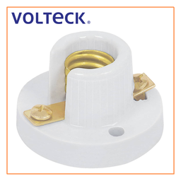 [46531] TRU- SOQUET DE PORCELANA PARA CANDÍL E12 VOLTECK