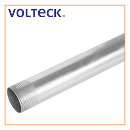 [47233] TRU- TUBO 1-1/4" DE ACERO GALVANIZADO 3M PARA PARED GRUESA