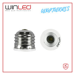 [WAD-001] WIN- ADAPTADOR DE BASE E26 A LÁMPARA E12