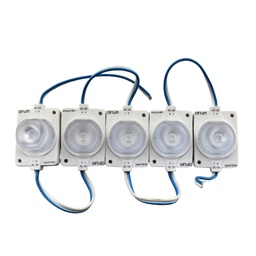 [ML1-AZx5] GEN- 5pz MÓDULO SÚPER LED CON ÓPTICA 1.4W AZUL